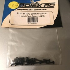 Protek PTK6001 2x8mm Socket head cap screws 20 