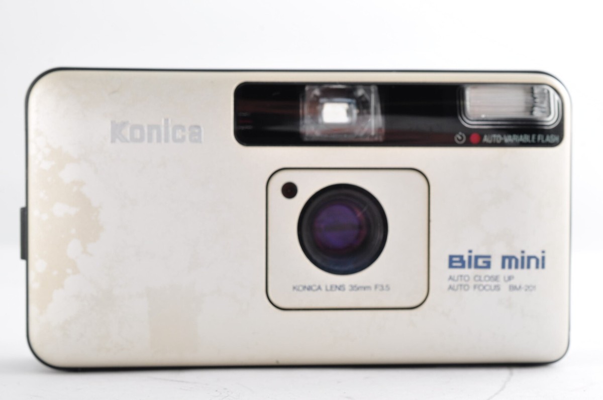 コニカ konica Big mini BM-201 楽天市場】【中古】Konica コニカ BiG mini BM-201 ブラック
