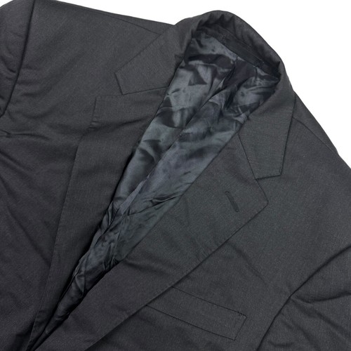 Ralph Lauren Black Label, Ralph Lauren Black Label Men's 100% Wool 2-Button Blazer Gray • Italy • 44R