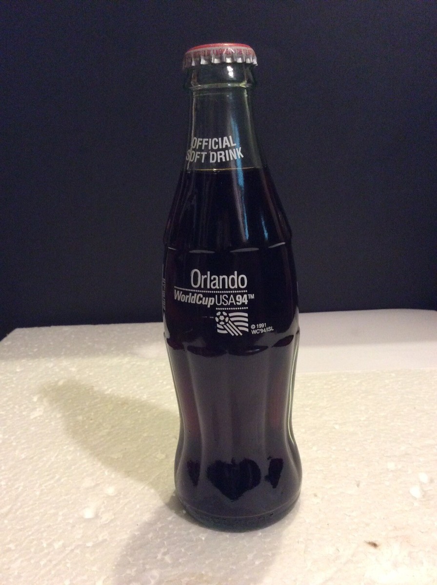 VINTAGE: 1994 COCA-COLA ORLANDO WORLD CUP BOTTLE ~~ UNOPENED | eBay