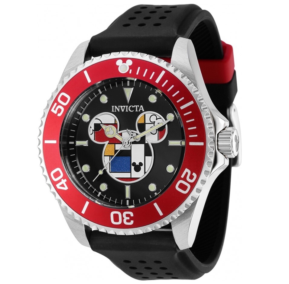 Invicta Disney Watch with Black and Colorful Straps model 41190 | InvictaWatch.com main image 2