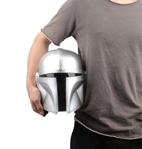 STAR WARS CASCO RÉPLICA THE MANDALORIAN, CASCO MANDALORIANO RÉPLICA NUEVO - Foto 3 di 3