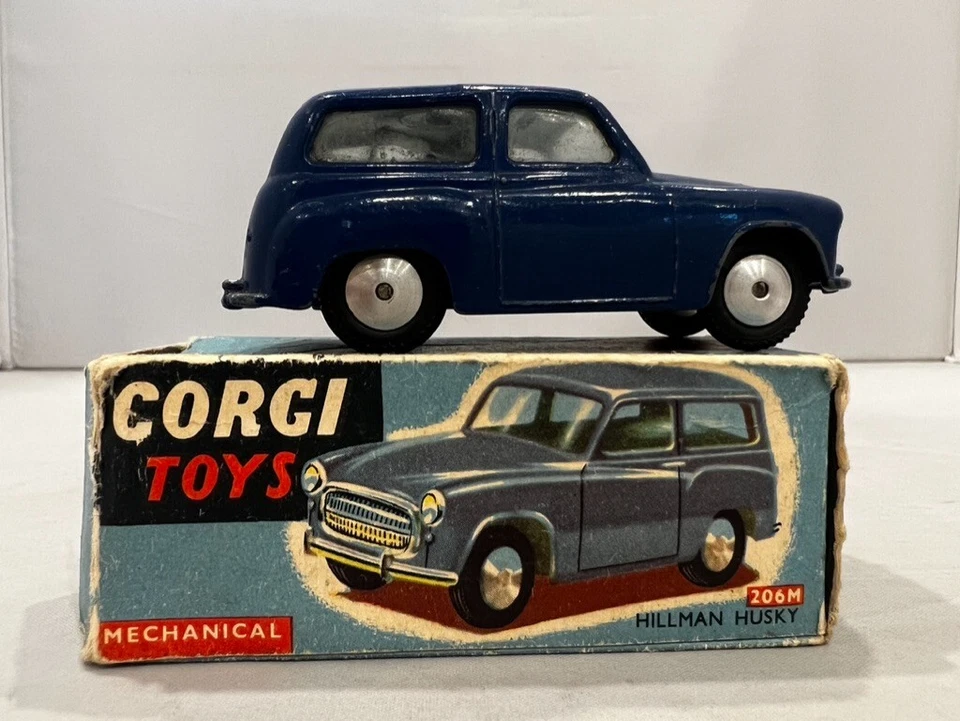 Corgi Toys 206M Hillman Husky versión mecánica 1956-1959 con caja original 1/43 Foto 2 de 4
