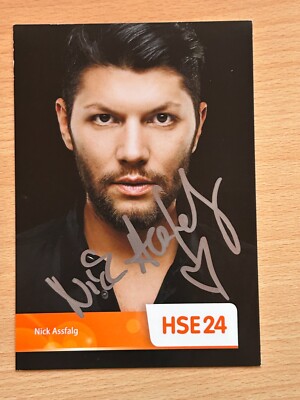 Nick Assfalg - HSE24 - Autogrammkarte original signiert - #S27335