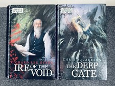 2 Arkham Horror THE DEEP GATE and IRE OF THE VOID hardcovers NO CARDS! plus TPB