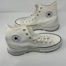 Converse Run Star Legacy CX Hi Egret/Black/White Size 10 Men 11.5 Women A00868C