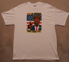Vintage 1988 SSI ALF for President T-Shirt Men's XL White Made In USA Very Rare