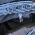 U.S. Polo Assn. Navy Cargo Shorts Men's Solid Cargo Pockets 46 EUC — photo 4