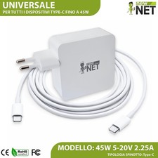 45W USB-C Trafo für Huawei Lenovo Motorola OnePlus TYPE-C Honor Tablet