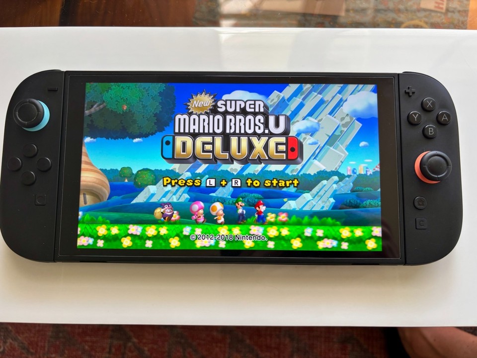 New Super Mario Bros U Deluxe Nintendo Switch Cartridge Only Tested ...