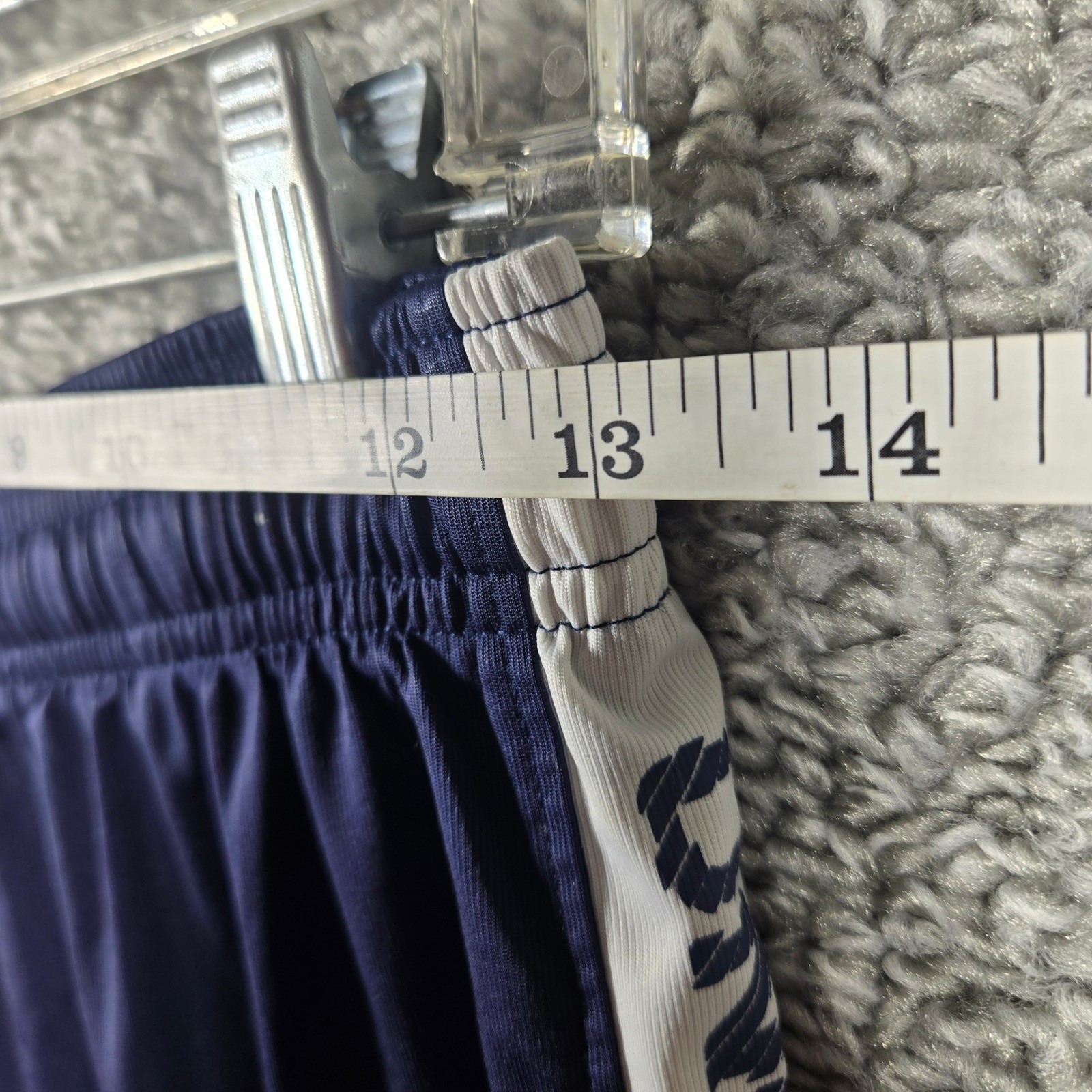 Under Armour Boys Loose Fit Navy Blue Athletic Shorts YLG thumbnail 7