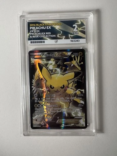 ACE 2 Pokemon Pikachu EX Black Star Promo XY124