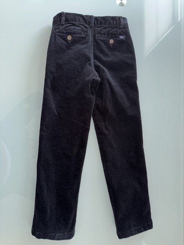 Polo Ralph Lauren Boy Black 98% Cotton Corduroy Pants Size 7 - Picture 3 of 3