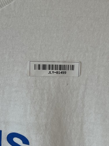 JLY Jesus Loves You T-Shirt Unisex M White Short Sleeve Religous Graphics NEW - Picture 7 of 8