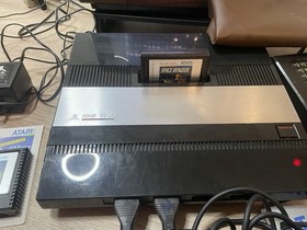 Atari 5200 4 Port Console, Rebuilt Controllers, Power Mod, 9 Games. Fully Tested