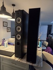 MISSION 735 Floor Speakers 3 way reflex 25-150 W/Ch 8 Ohms made in England