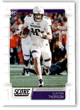 2019 Score Clayton Thorson RC #411 Northwestern Wildcats