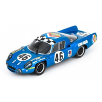 Alpine A210 N.46 24H Le Mans 1969 A.LEGUELLEC-B.TRAMONT 1:43 Spark Model Auto Co