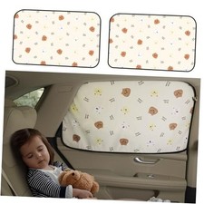 Car Window Shade 2Pack -UV-Blocker magnetic Car Window Rear Side 2pcs Cartoon
