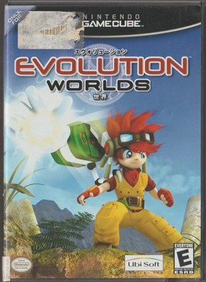 GAMECUBE - EVOLUTION WORLDS - CIB WITH MANUAL AND REG CARD