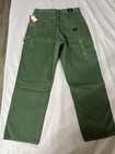 Vans Drill Chore Carpenter Pants Loose Denim Fairway Green — photo 2