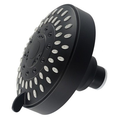 4 Inch Round Large Shower Head ABS Rainfall Overhead High Pressure Fixed Head