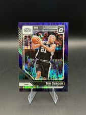 2024 Panini Donruss Optic Legends 248 Tim Duncon Purple Shock