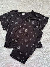 Soma Women  s Sz. M Short Sleeved Matching Star Design Pj Set. Fantastic Set
