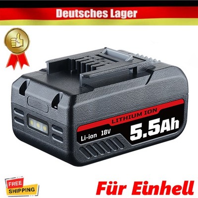 5.5Ah 18V Ersatzakku Für Einhell Akku PXC X-Change Lithium-Ionen Power Batterie
