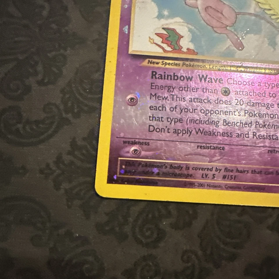 Mew 1/18 Southern Islands 2001 Holo Rare Pokémon Card TCG - Image 2 of 4