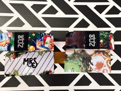 ZOX SET(2) ''MR AND MRS SANTA CLAUSE''  MEDIUM NOT REDEEMED