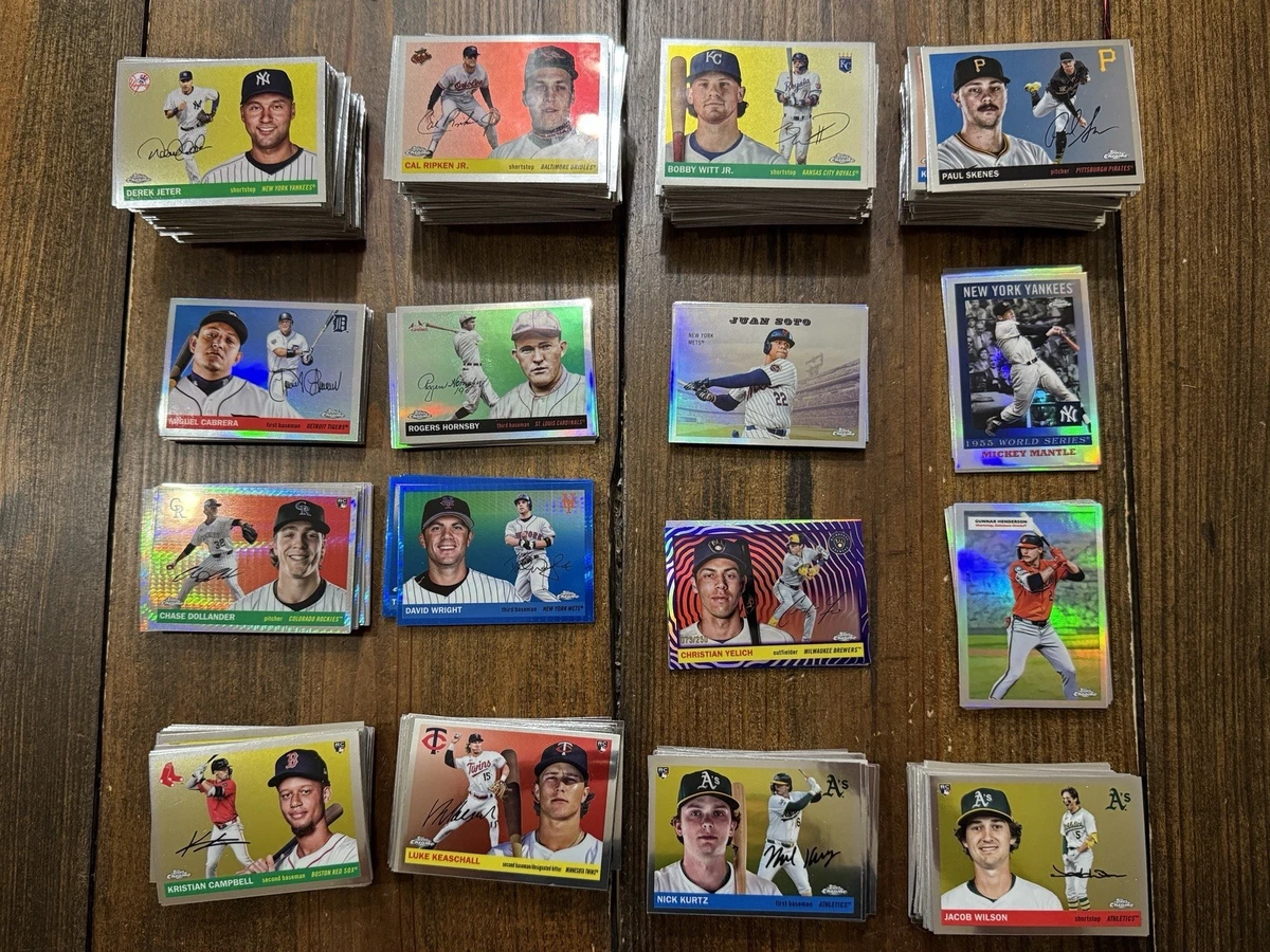 Bobby Witt Baseball Serial Numbered Sports Trading Cards