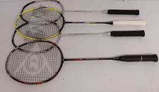 Assorted Badminton Rackets x 4 Carlton Dunlop Used Good Condition (R7)