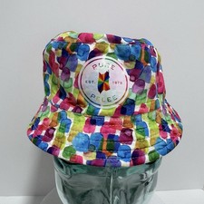 Pure Pelee Youth Size Bucket Hat, Pelee Island Wear, Bright Multicolor