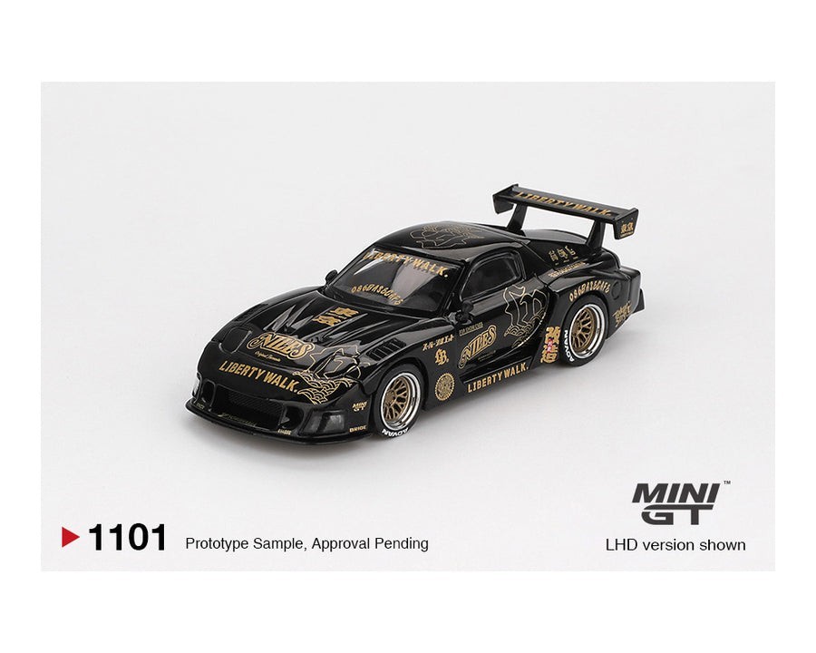 Mini GT 1:64 Mazda RX-7 LB-Super Silhouette FD-NILES – Black #1101 *Blister*