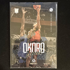 Panini 2020-21 Chronicles Luminance Isaac Okoro #146 Cavaliers Rookie Card. rookie card picture