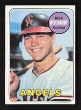 Rick Reichardt Topps 1969 Topps #205 California Angels