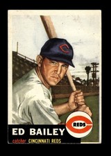 1953 Topps Set-Break #206 Ed Bailey VG-VGEX *GMCARDS*