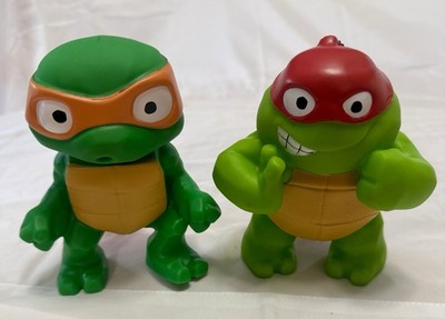 TMNT Tootin Tots Teenage Mutant Ninja Turtles Raphael and Michelangelo 