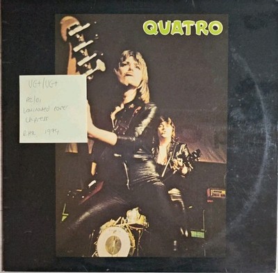Suzi Quatro Quattro Vinyl Record VG+/VG+ SRAK509 1974 