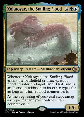 Xolatoyac, the Smiling Flood - Foil ~ Near Mint Commander: The Lost Caverns of I