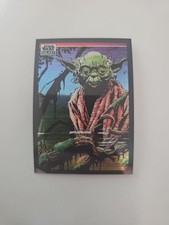 2022 TOPPS CHROME STAR WARS GALAXY YODA ON DAGOBAH #32