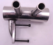 Pitts style incowl exchaust 42mm M4 Tapped centres see photos for dimensions new