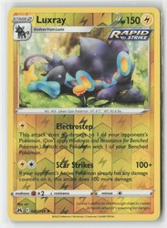 Luxray 043/159 Reverse Holo Rare Crown Zenith