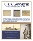U.S.S. Lafayette - Civil War Era Swatch From Original "Summer Cover" Flag, 1863