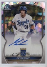 2023 Bowman Chrome Prospect Atomic Refractor 92/100 Gavin Cross #CPA-GC Auto r9d