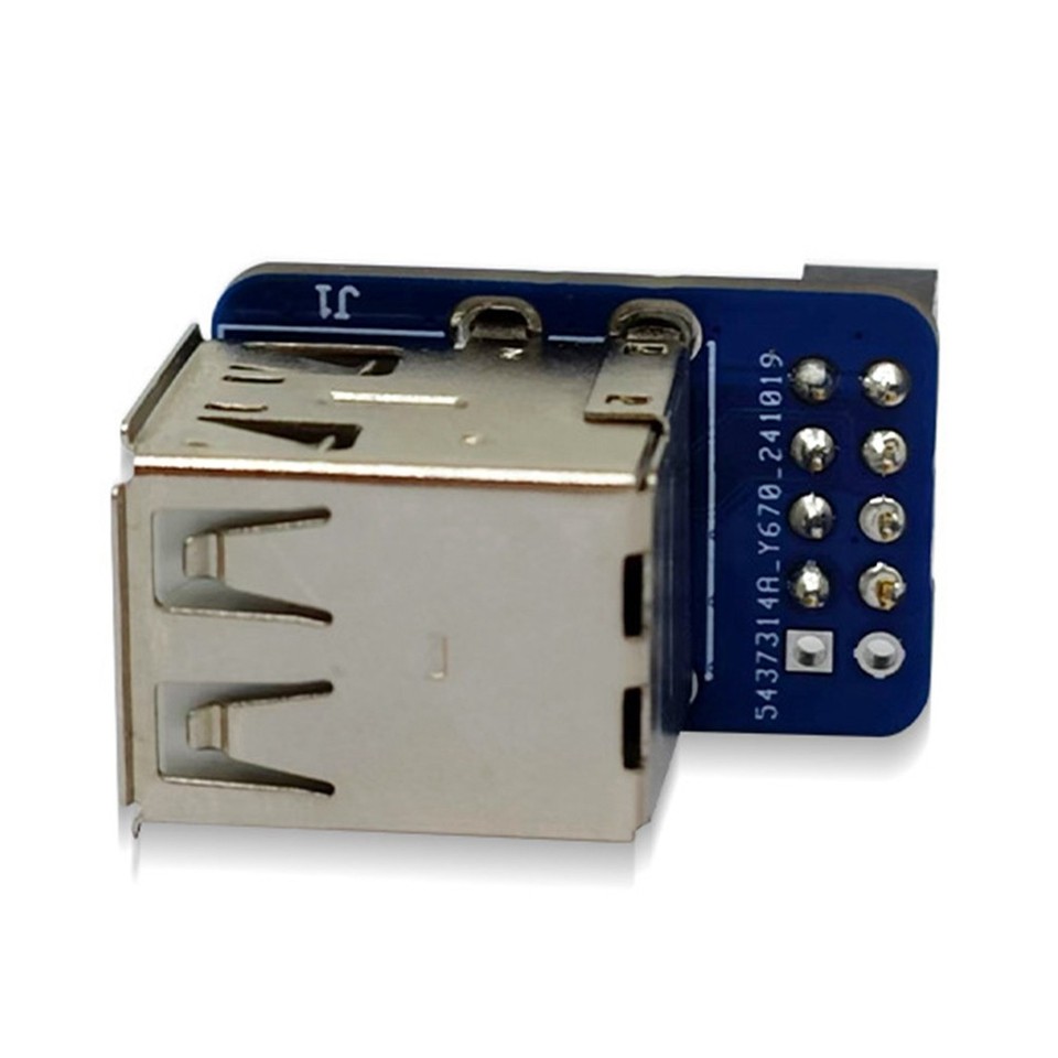MZHOU USB 2.0 Front Panel Header Mainboard USB 9pin naar USB 2.0 Type-E Interne Adapter MZHOU USB 2.0 Front Panel Header Mainboard USB 9pin naar USB 2.0 Type-E Interne Adapter