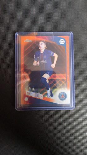Olga Carmona /25 - Topps UWCL Chrome 25/26 - PSG - MINT