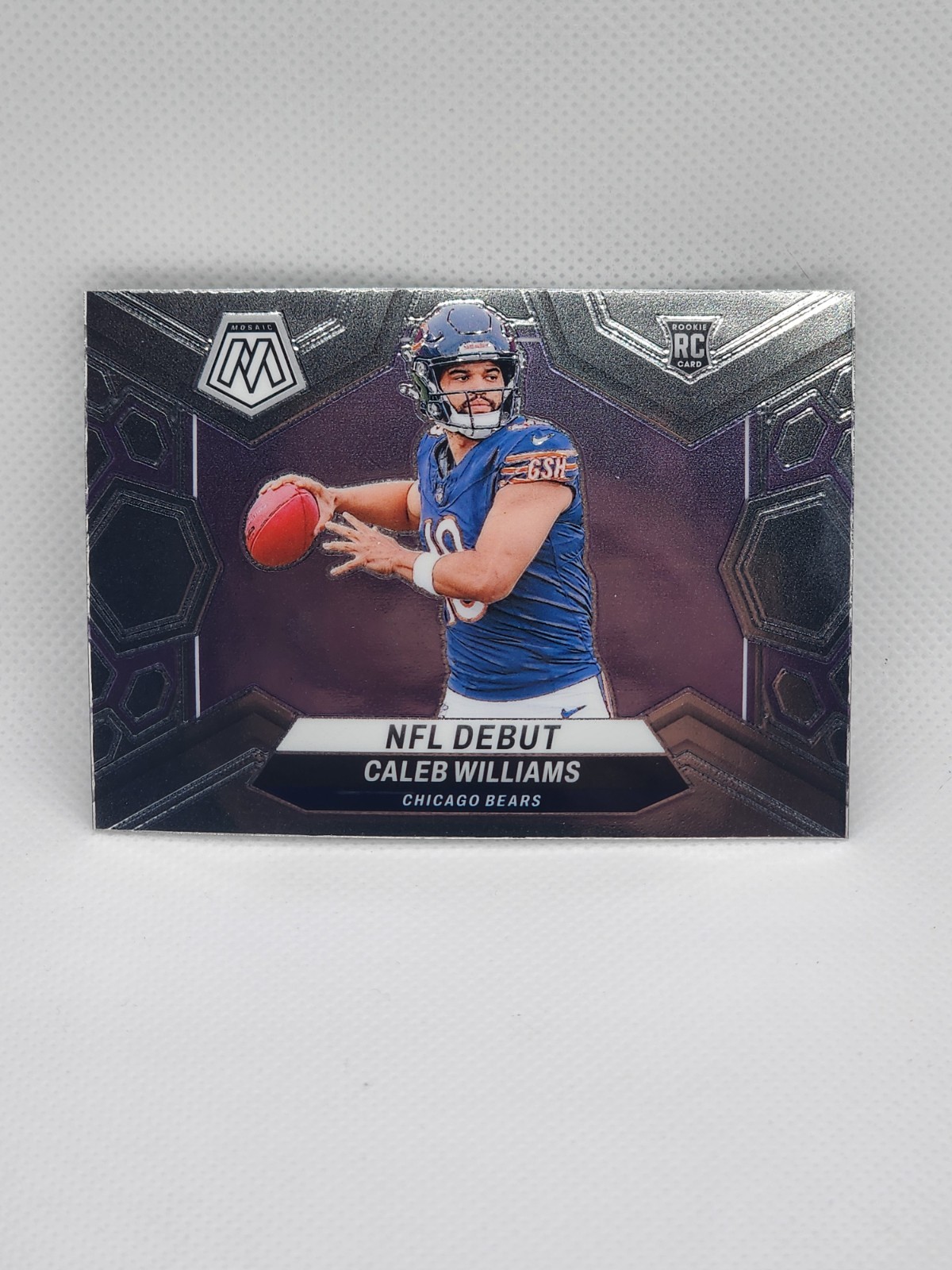 2024 Panini Mosaic - NFL Debut Caleb Williams #289 Silver Prizm (RC)