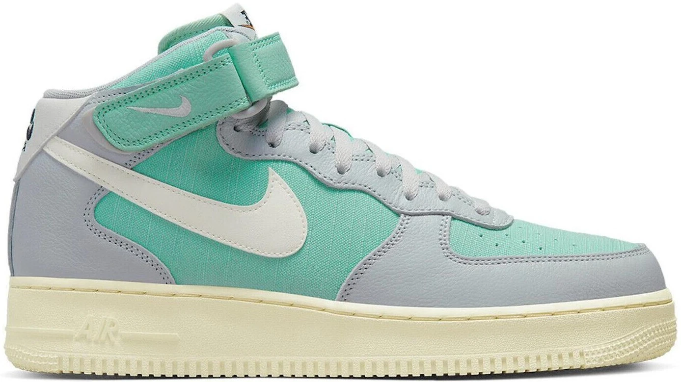 Las mejores ofertas en Nike Air Force 1 '07 Mid White Clear Jade